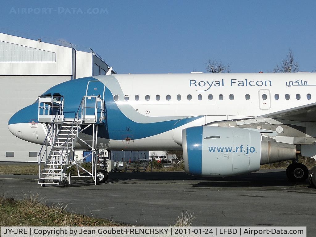 JY-JRE, 1999 Airbus A319-112 C/N 1124, Royal Falcon