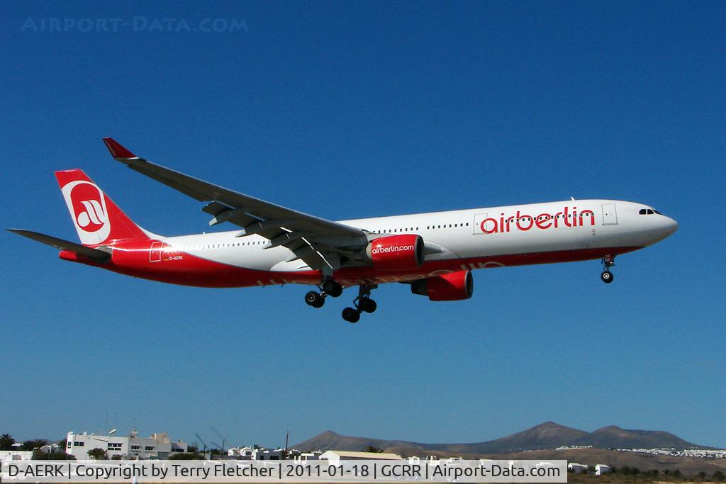 D-AERK, 1996 Airbus A330-322 C/N 120, Air Berlin's 1996 Airbus A330-322, c/n: 120