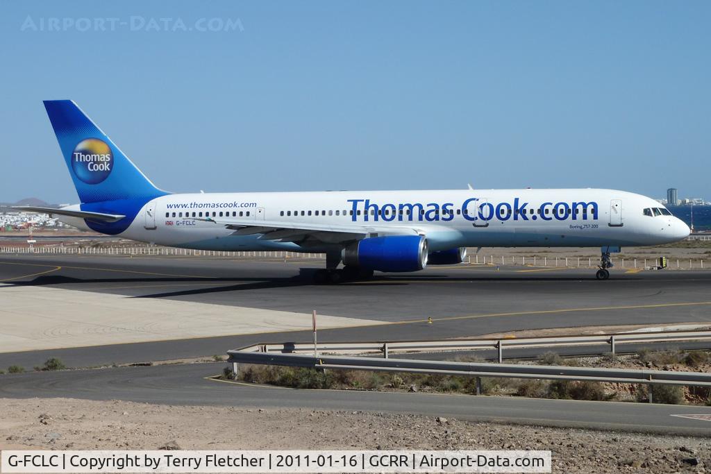 G-FCLC, 1997 Boeing 757-28A C/N 28166, Thos Cook 's 1997 Boeing 757-28A, c/n: 28166