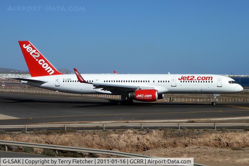 G-LSAK, 1996 Boeing 757-23N C/N 27973, Jet 2 1996 Boeing 757-23N, c/n: 27973