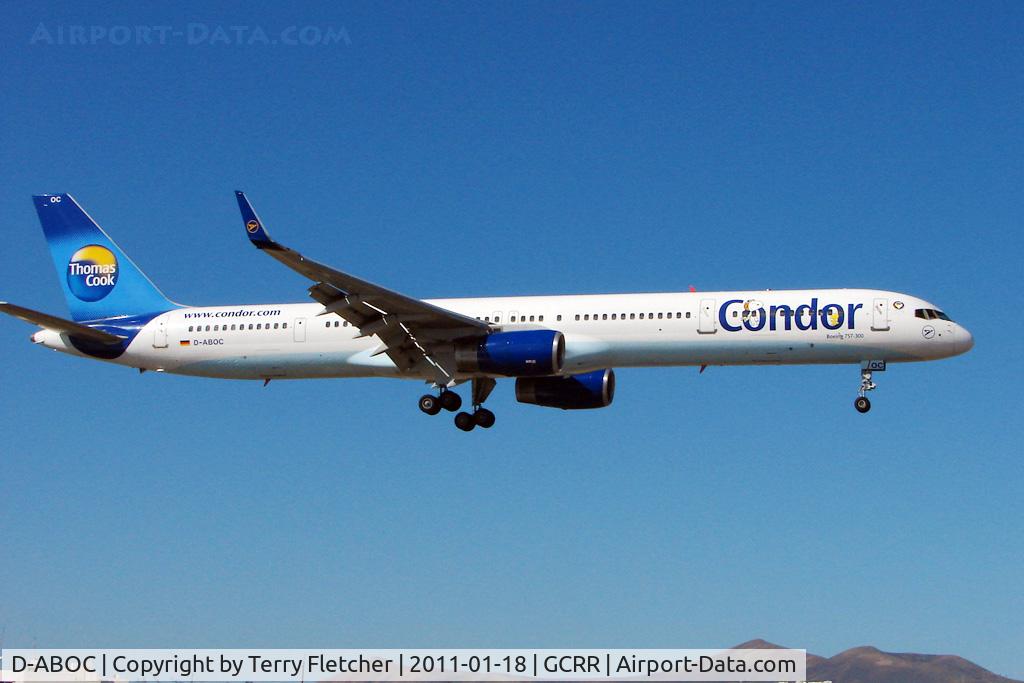 D-ABOC, 1998 Boeing 757-330 C/N 29015, Condor 1998 Boeing 757-330, c/n: 29015