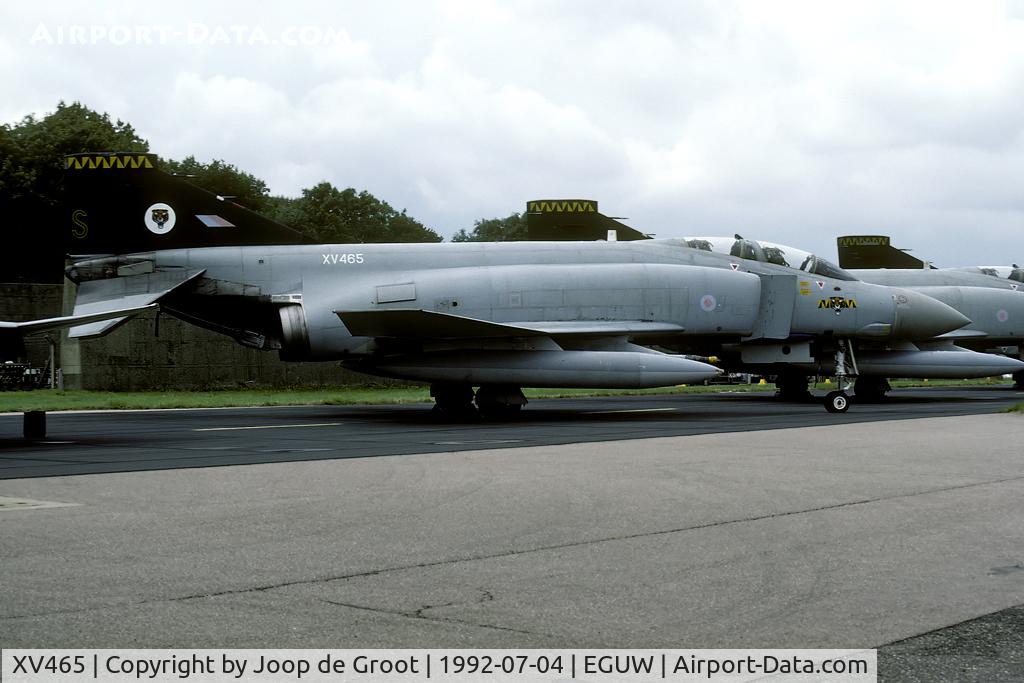 XV465, 1969 McDonnell Douglas Phantom FGR2 C/N 3261/0080, Phantom Pharewell Photocall