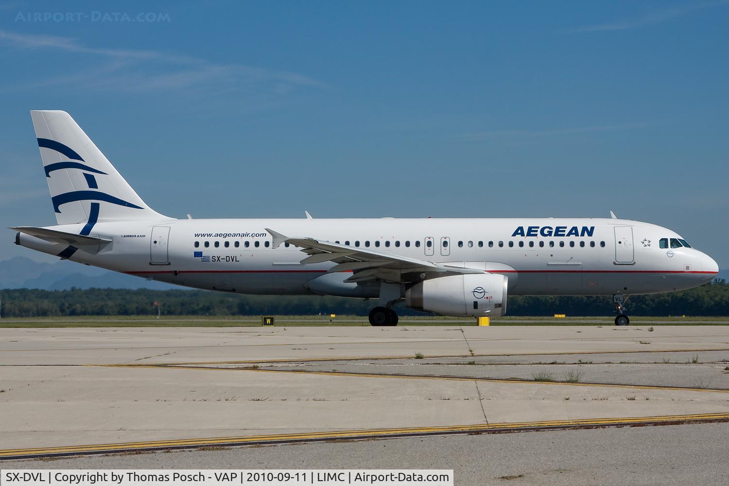 SX-DVL, 2008 Airbus A320-232 C/N 3423, Aegean Airlines