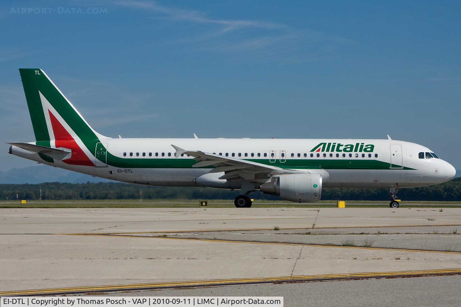 EI-DTL, 2009 Airbus A320-216 C/N 4108, Alitalia