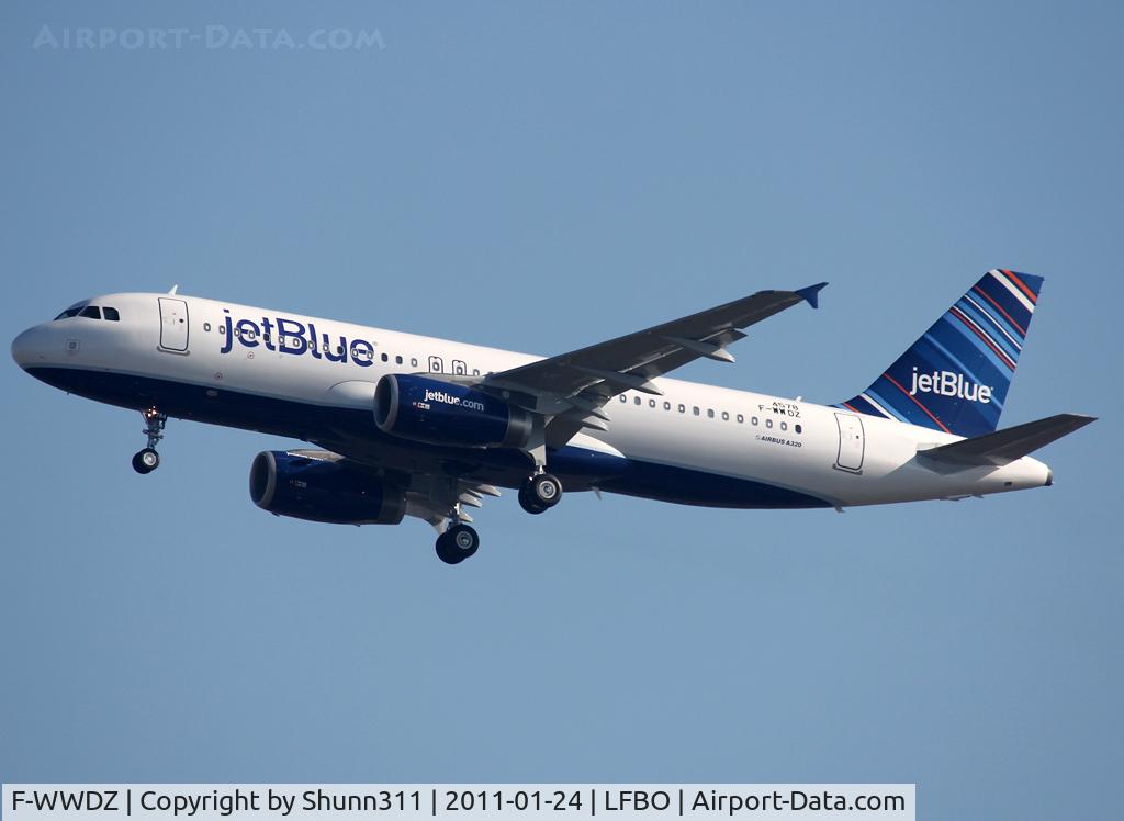 F-WWDZ, 2010 Airbus A320-232 C/N 4578, C/n 4578