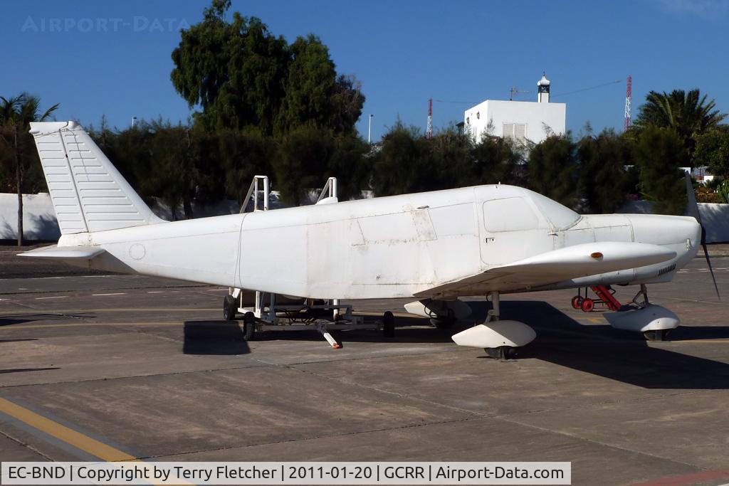 EC-BND, Piper PA-32-300 Cherokee Six Cherokee Six C/N 32-927, The former EC-BND now painted all white at the Lanzarote Aviation Museum