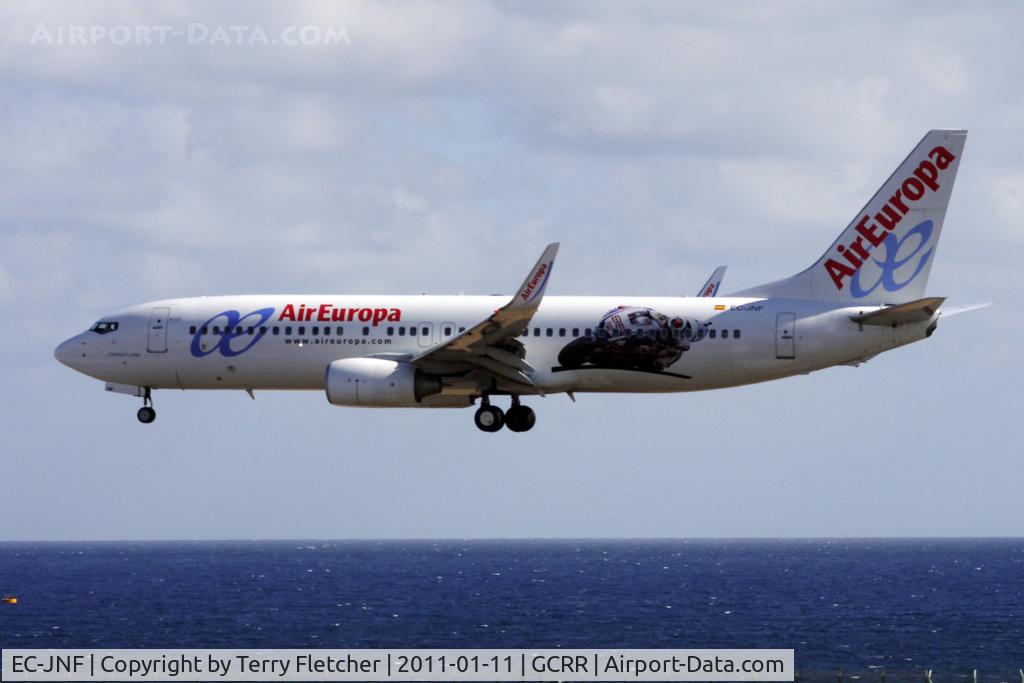 EC-JNF, 2006 Boeing 737-85P C/N 33977, Air Europa's 2006 Boeing 737-85P, c/n: 33977
