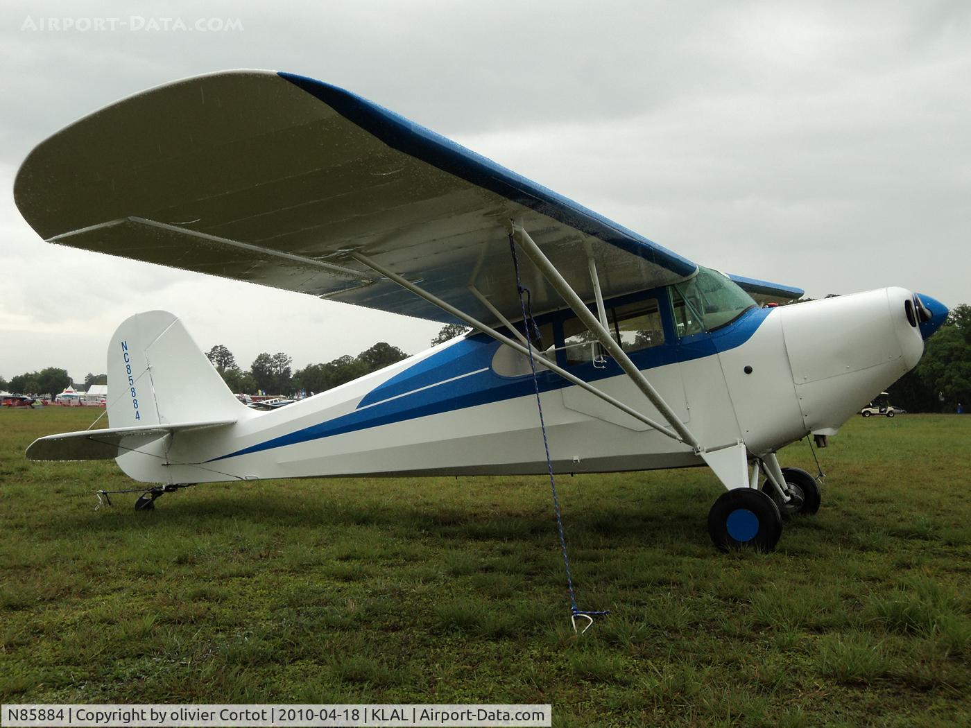 N85884, 1946 Aeronca 11AC Chief C/N 11AC-300, No sun no fun !