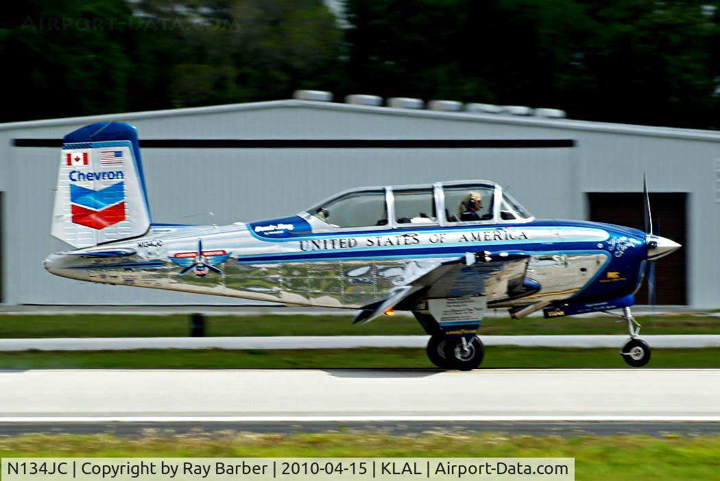 N134JC, 1955 Beech T-34-A (A45) Mentor C/N G-812, Beech T-34A Mentor [G-812] Lakeland-Linder~N 15/04/2010