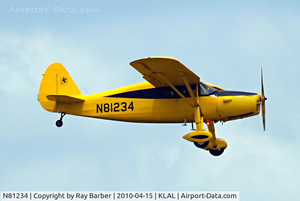 N81234, 1946 Fairchild 24R-46 C/N R46-135, N81234   Fairchild F.24R-46 Argus [R46-135] Lakeland-Linder~N 15/04/2010