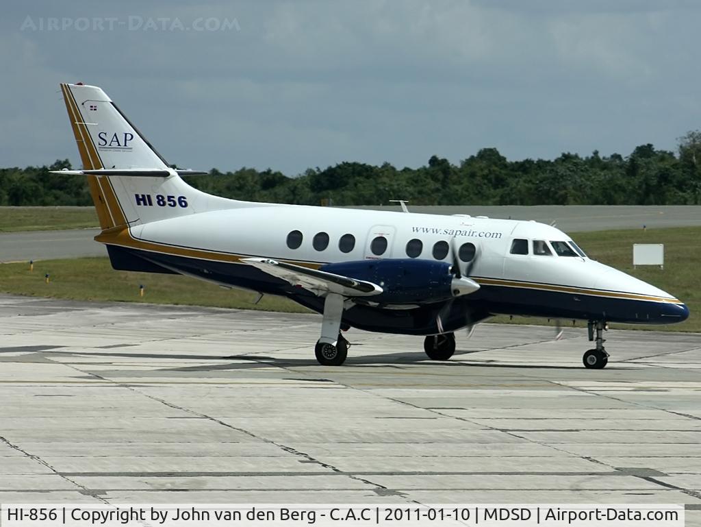 HI-856, 1990 British Aerospace BAe-3201 Jetstream C/N 919, SAP Jetstream32EP  HI 856 (856) @ SDQ / MDSD