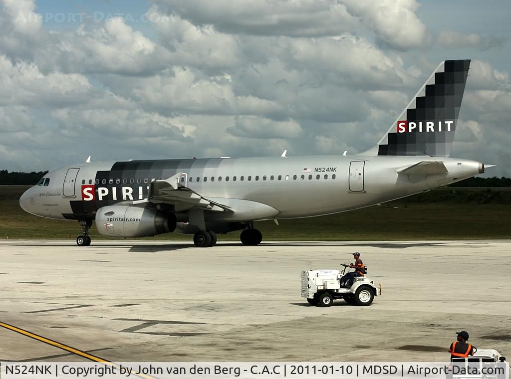 N524NK, 2006 Airbus A319-132 C/N 2929, Spirit A319-132 N524NK (2929) @ SDQ / MDSD