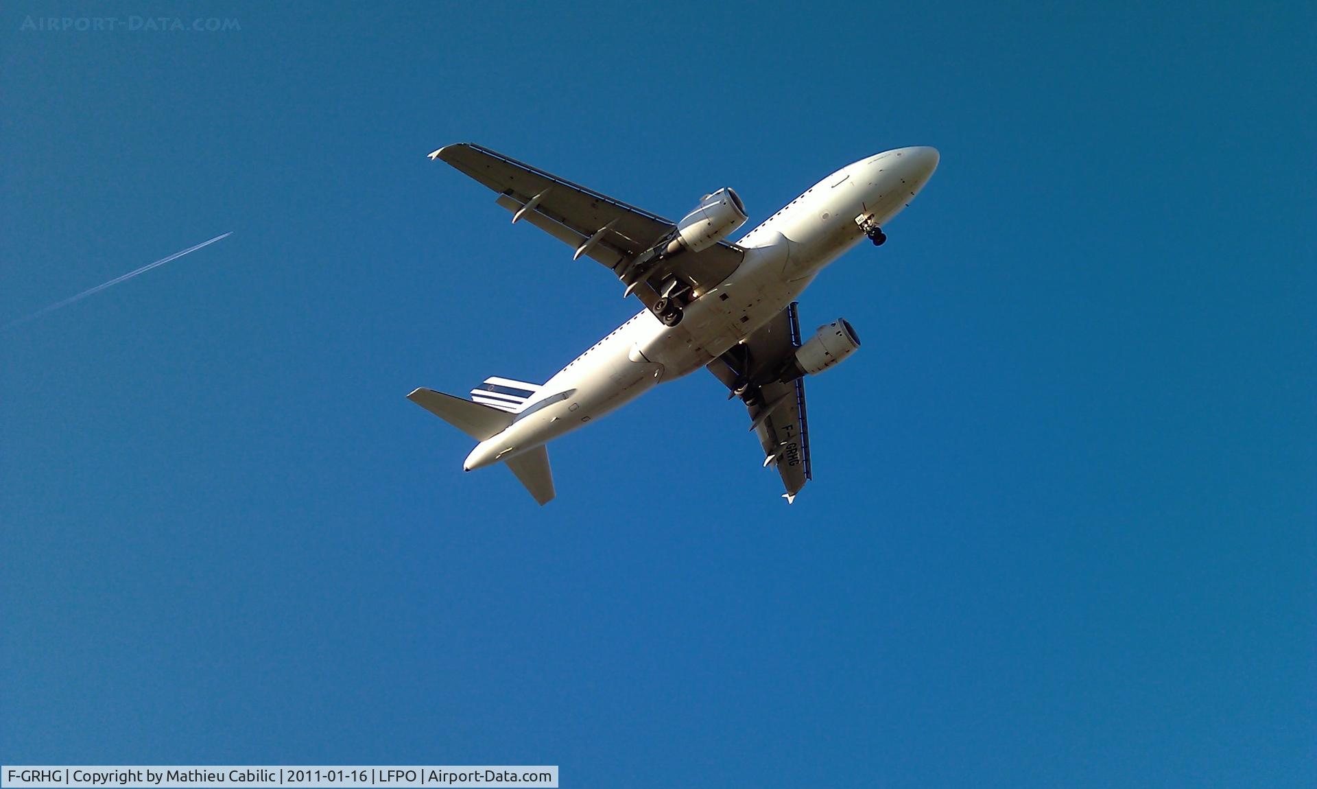 F-GRHG, 1999 Airbus A319-111 C/N 1036, Airbus A319-111 landing runway 06