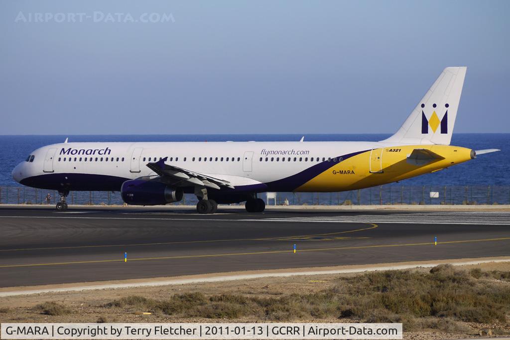 G-MARA, 1999 Airbus A321-231 C/N 983, Monarch's 1999 Airbus A321-231, c/n: 983