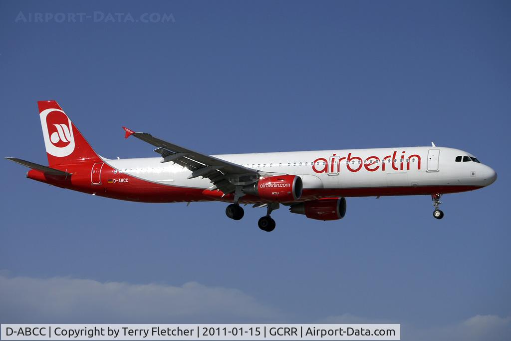 D-ABCC, 2010 Airbus A321-211 C/N 4334, Air Berlin's 2010 Airbus Industires A321-211, c/n: 4334