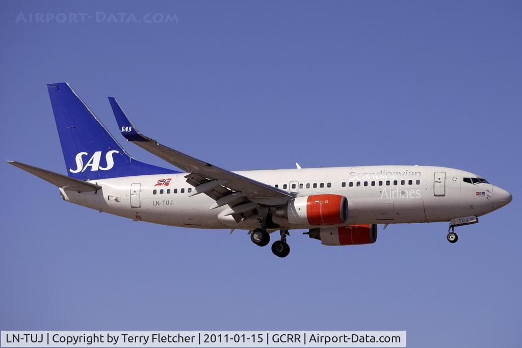 LN-TUJ, 2001 Boeing 737-705 C/N 29095, SAS Boeing 737-705, c/n: 29095