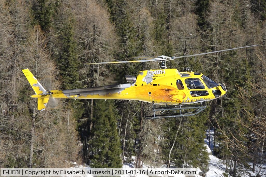 F-HFBI, 2009 Eurocopter AS-350B-3 Ecureuil Ecureuil C/N 4824, in Argentière/France