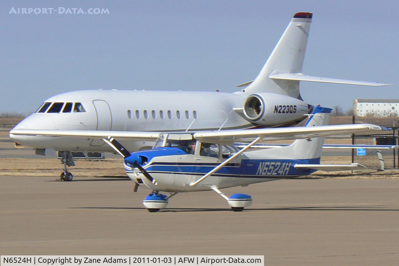 N6524H, 1975 Cessna 172M C/N 17265474, At Alliance Airport - Fort Worth, TX