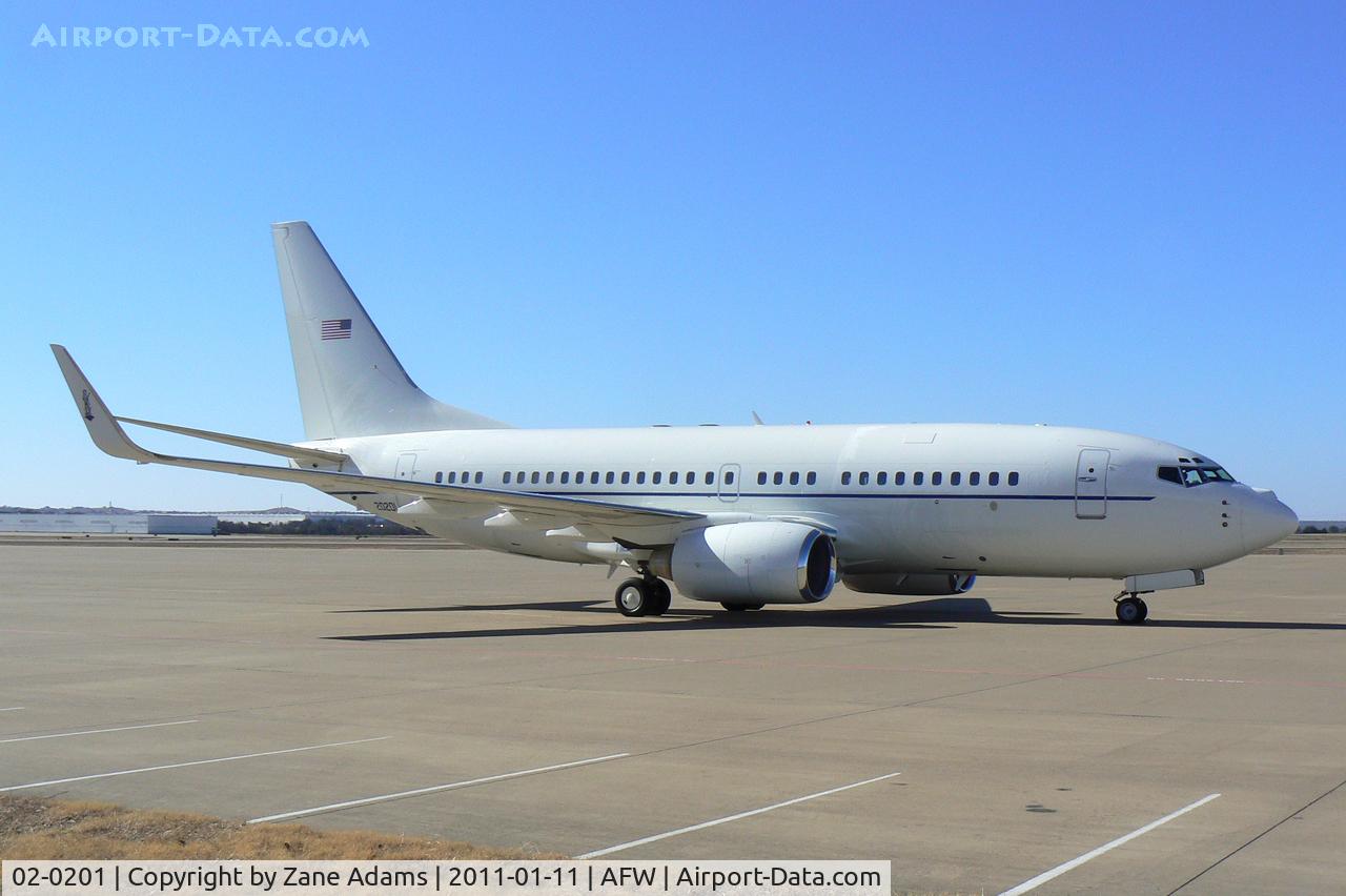 02-0201, 2000 Boeing C-40C Clipper (737-7BC BBJ) C/N 30755, At Alliance Airport - Fort Worth, TX