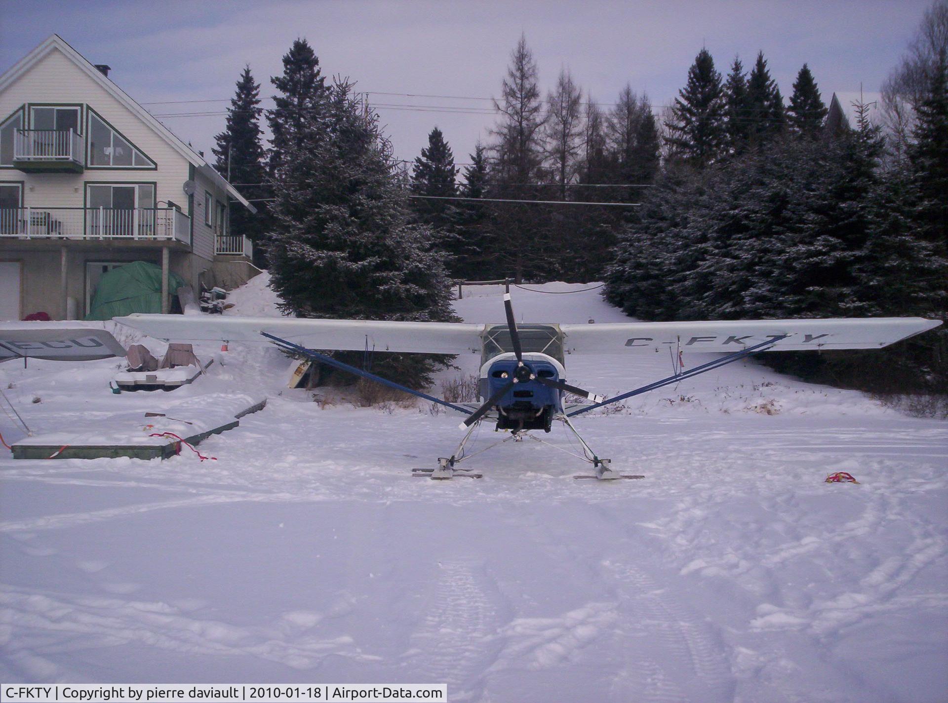C-FKTY, 1991 Norman Aviation Nordic VI C/N NV191SUB300, avion de pierre daviault