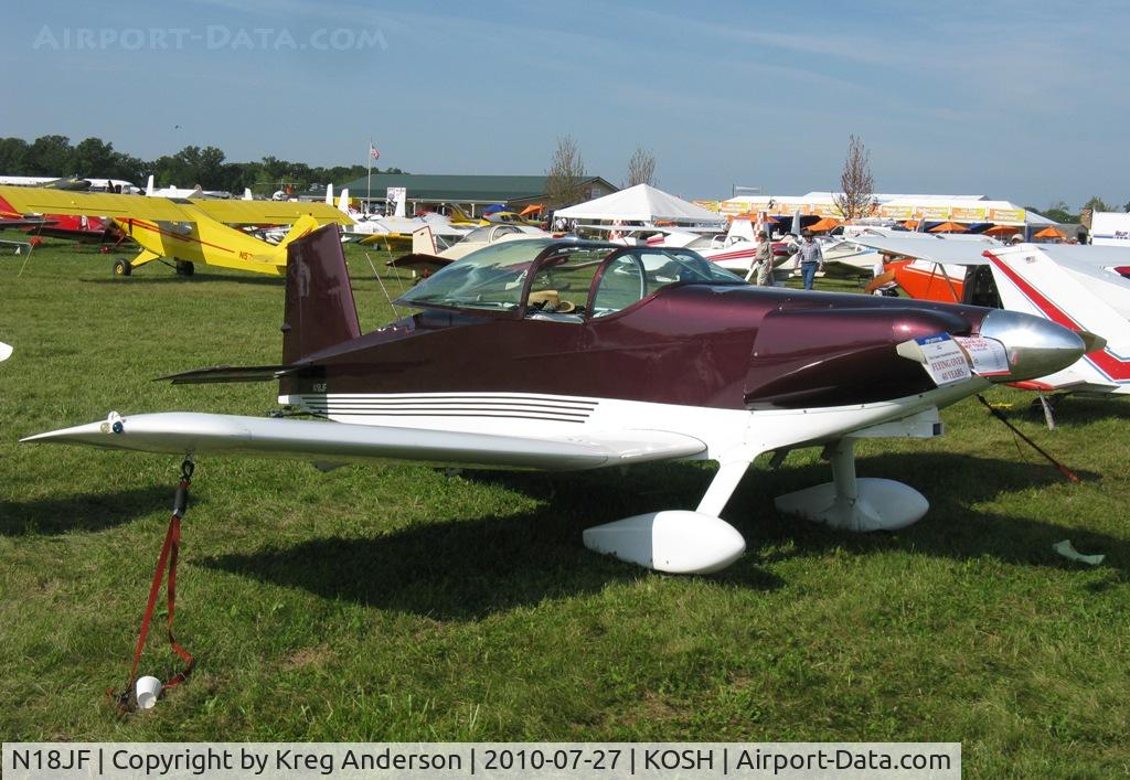 N18JF, 1970 Thorp T-18 Tiger C/N 262, EAA AirVenture 2010
