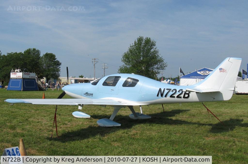 N722B, 2005 Lancair ES C/N ES-128, EAA AirVenture 2010