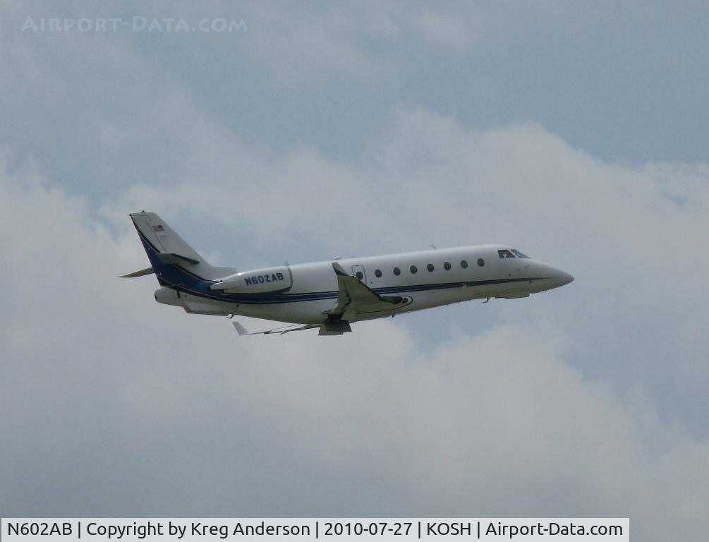 N602AB, 2001 Israel Aircraft Industries Gulfstream 200 C/N 048, EAA AirVenture 2010