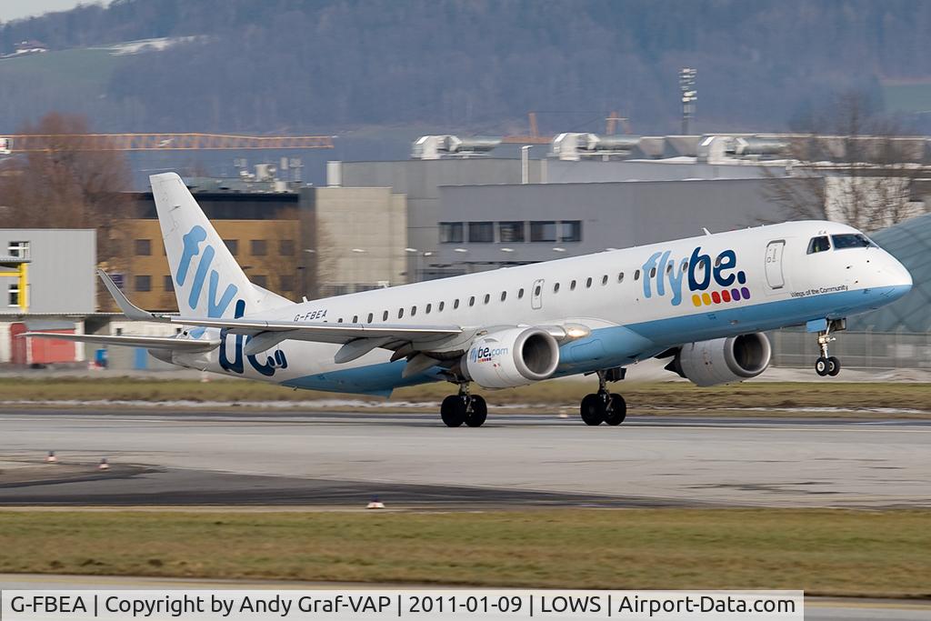 G-FBEA, 2006 Embraer 195LR (ERJ-190-200LR) C/N 19000029, FlyBe EMB190