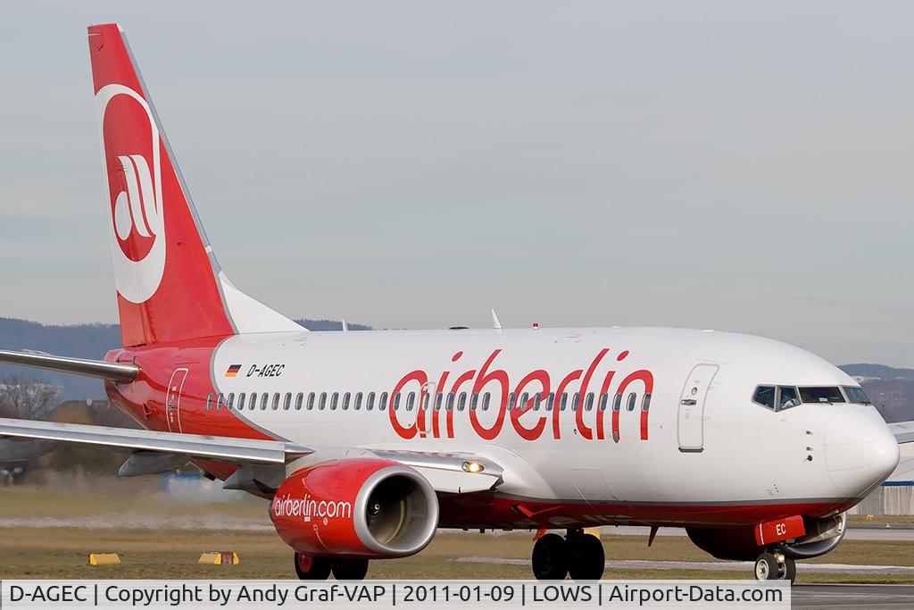 D-AGEC, 2009 Boeing 737-76J C/N 36118, Air Berlin 737-700