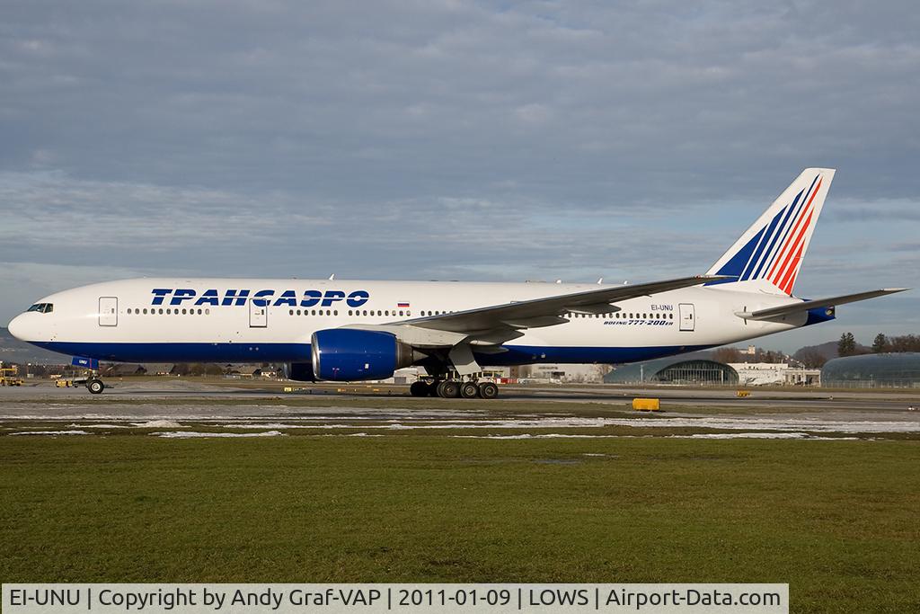 EI-UNU, 1998 Boeing 777-212/ER C/N 28998, Transaero 777-200