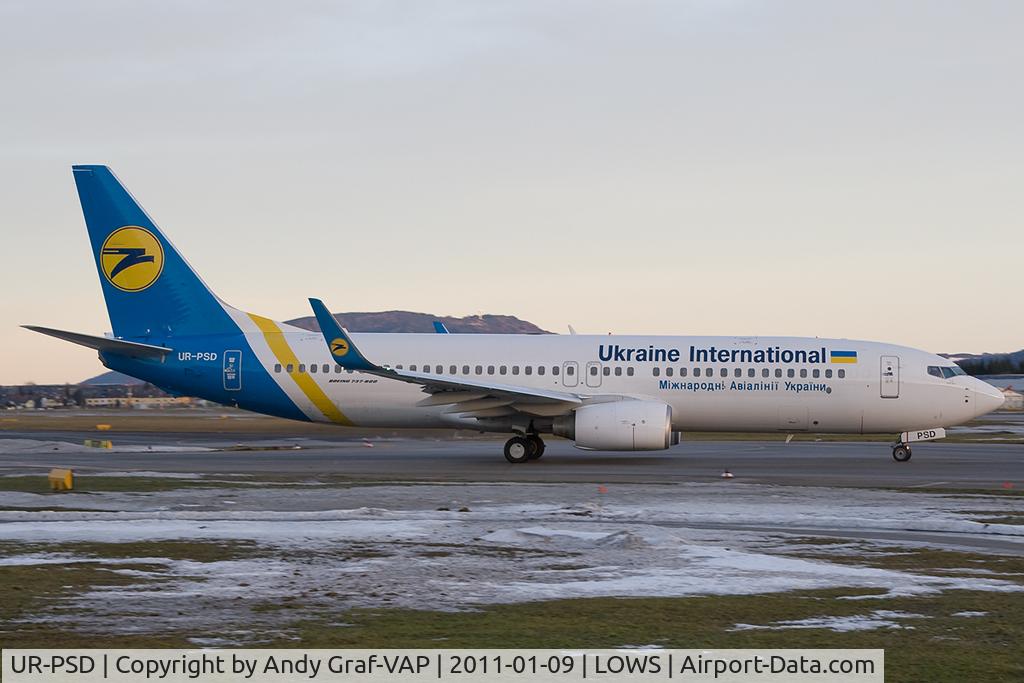 UR-PSD, 2010 Boeing 737-8HX C/N 29686, Ukraine International 737-800