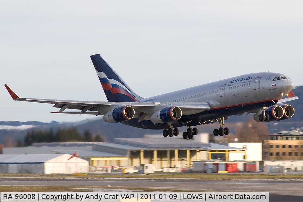 RA-96008, 1992 Ilyushin Il-96-300 C/N 74393201005, Aeroflot IL96