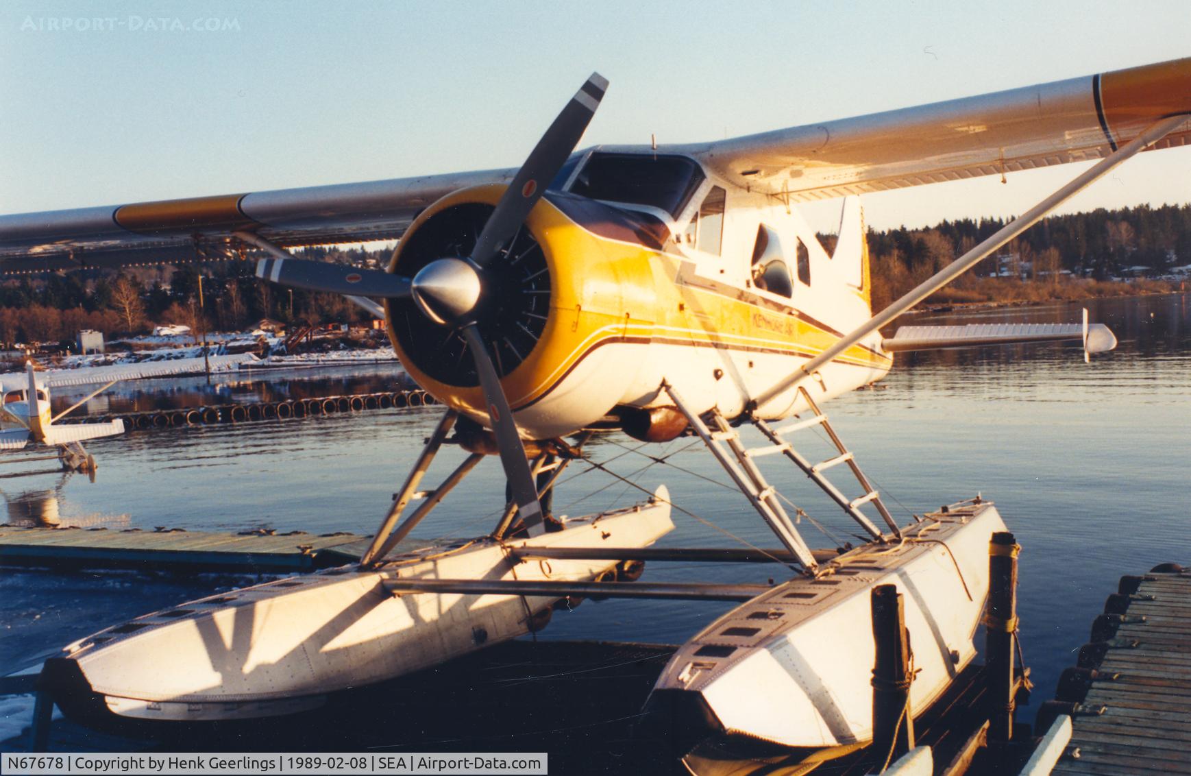 N67678, 1994 Bell 206B C/N 5192, Kenmore air Harbor , Feb '89