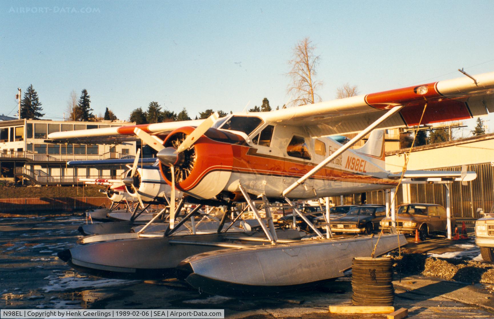 N98EL, 1961 De Havilland Canada DHC-2 Beaver Mk.1 C/N 1416, Kenmore air Harbor , Feb '89