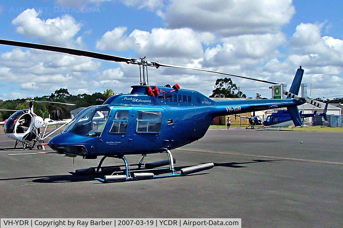 VH-YDR, 1982 Bell 206B C/N 3048, Bell 206B3 Jet Ranger III [3048] Caloundra~VH 19/03/2007