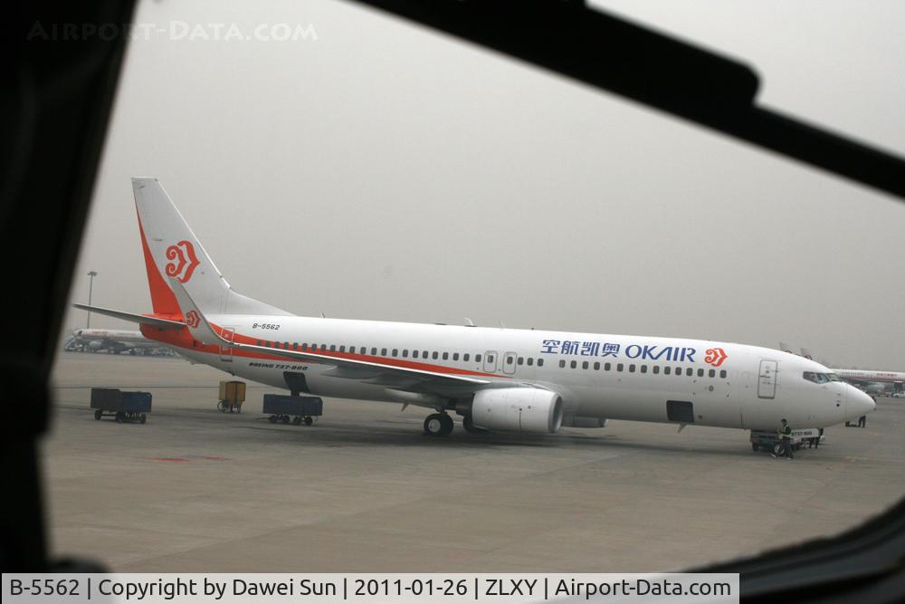 B-5562, 2010 Boeing 737-8HO C/N 37934, 5562  OK air