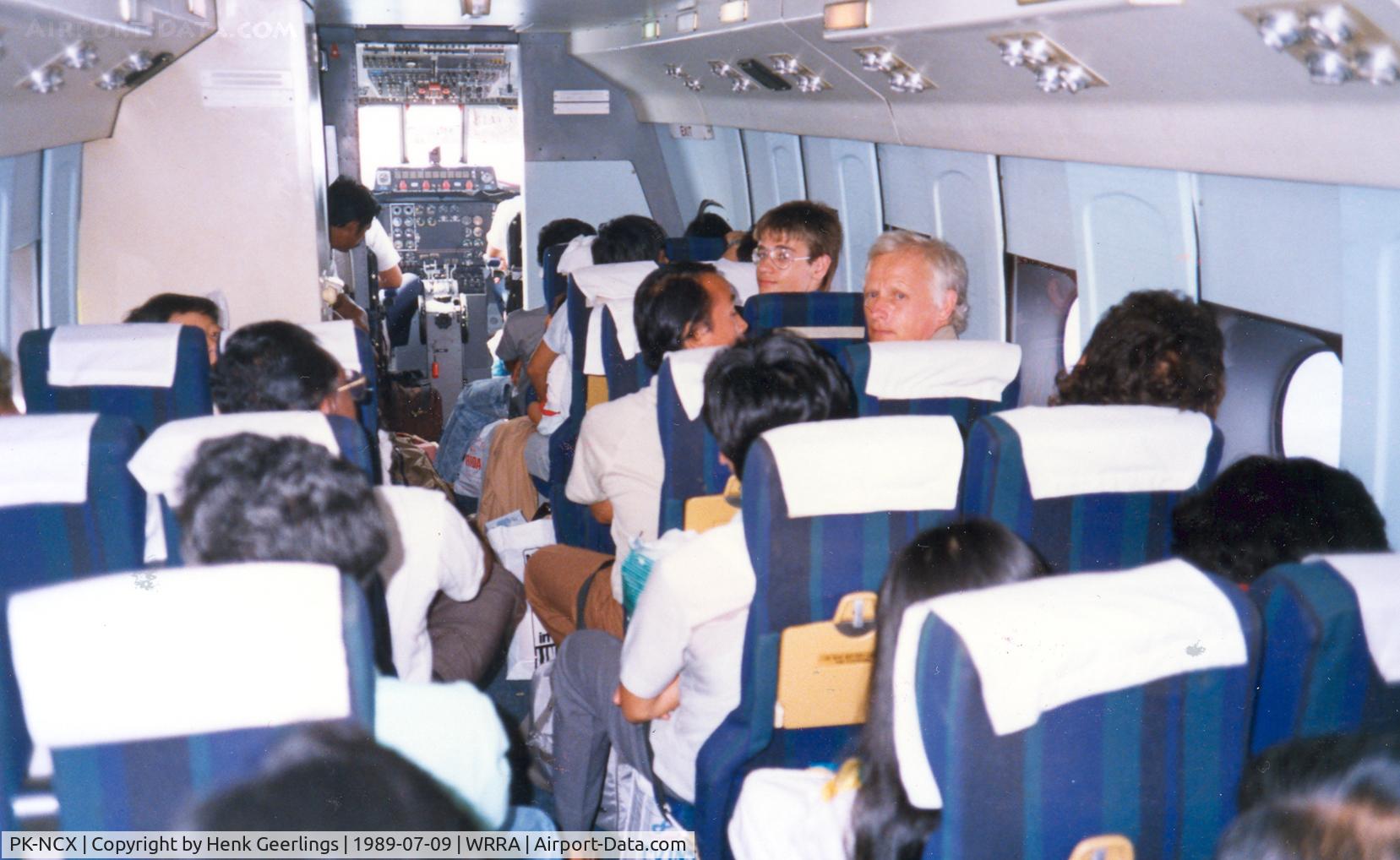 PK-NCX, IPTN 212-CC4 Aviocar Srs200 C/N 77N257, Merpati , Aviocar , Jul '89