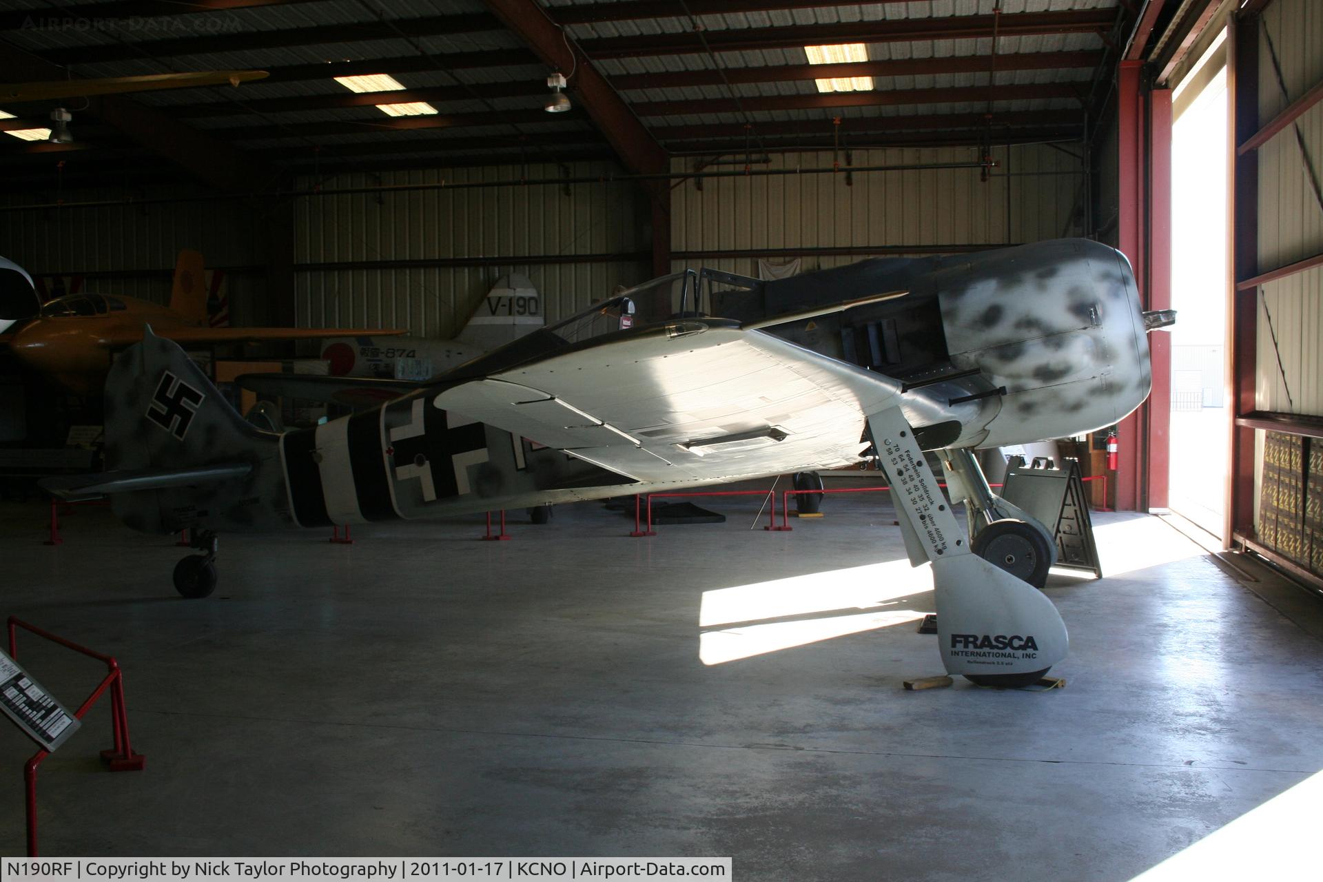 N190RF, Focke-Wulf Fw-190A-9 C/N 980 574, Ready to go at CNO
