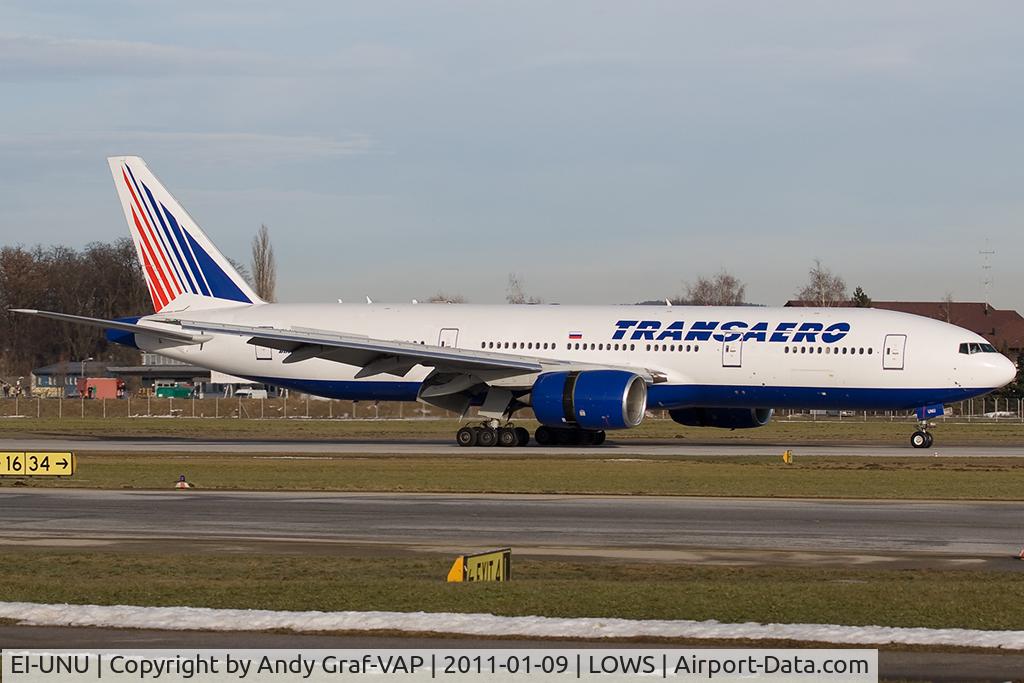 EI-UNU, 1998 Boeing 777-212/ER C/N 28998, Transaero 777-200