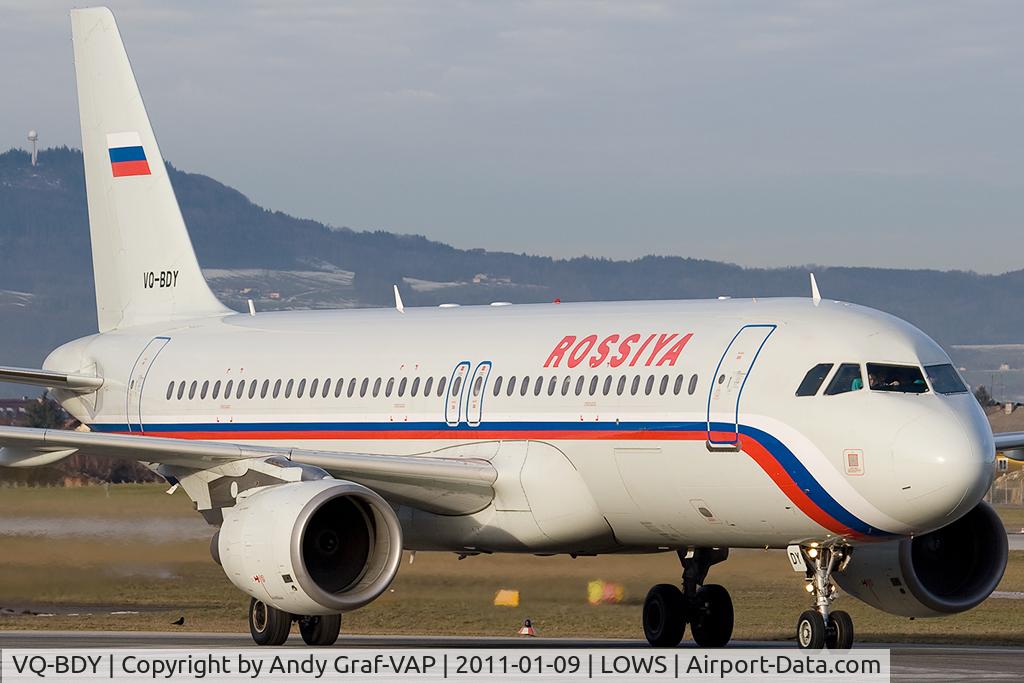 VQ-BDY, 2001 Airbus A320-214 C/N 1657, Rossjia A320