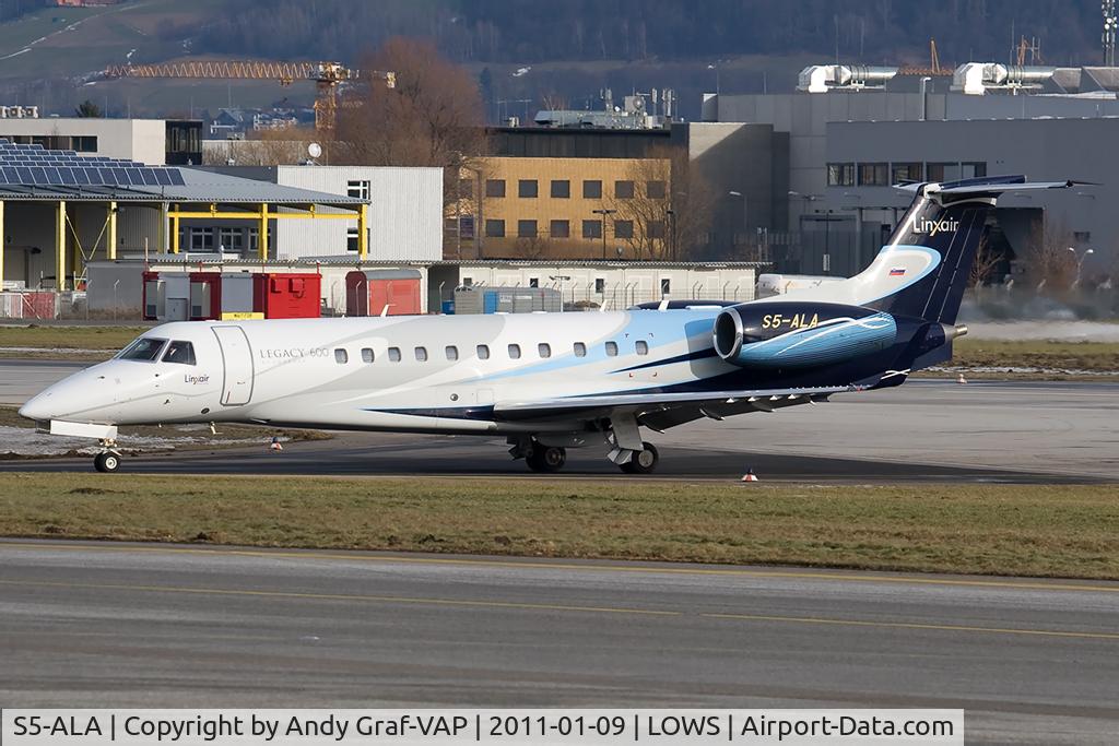 S5-ALA, 2008 Embraer EMB-135BJ Legacy 600 C/N 14501029, Linxair EMB135