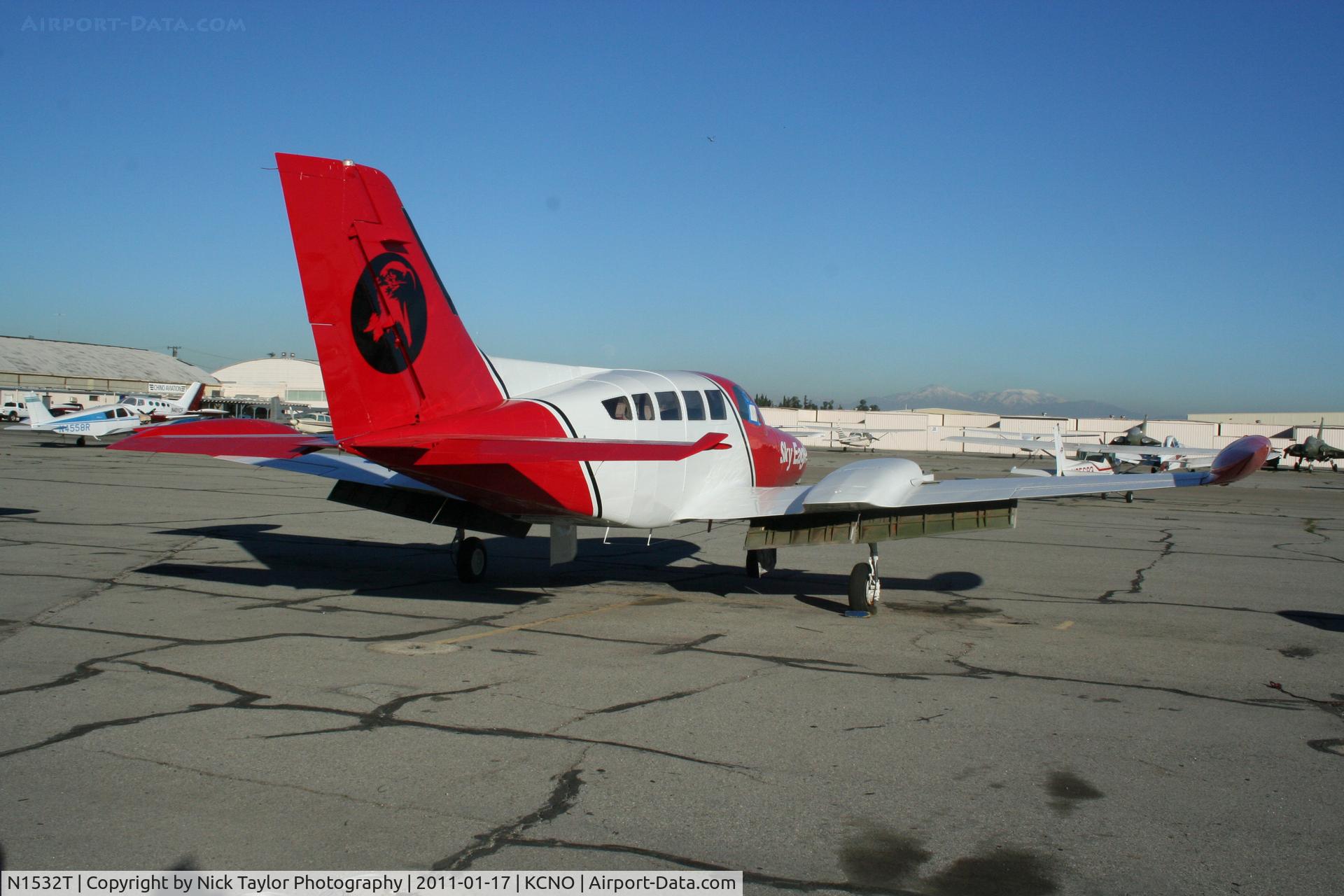 N1532T, 1972 Cessna 402B C/N 402B0307, Engineless