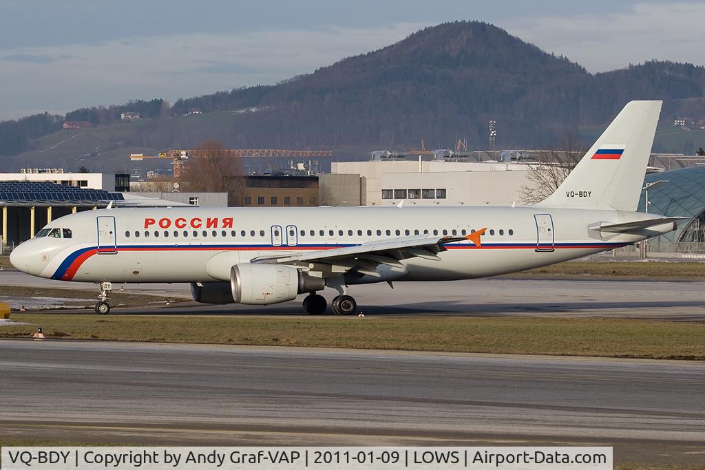 VQ-BDY, 2001 Airbus A320-214 C/N 1657, Rossjia A320