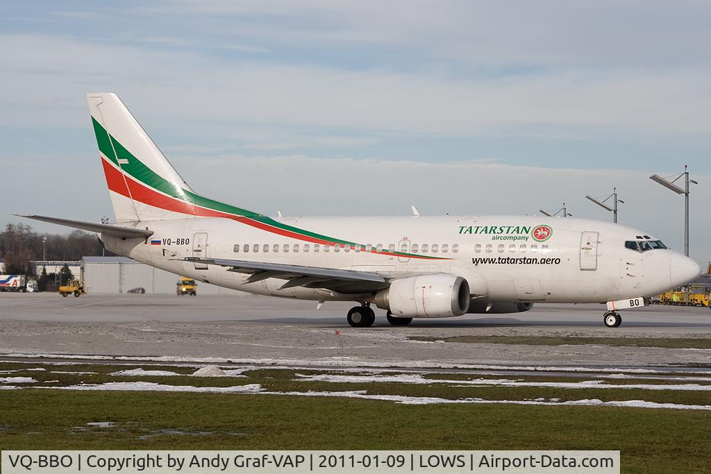 VQ-BBO, 1993 Boeing 737-548 C/N 25165, Tatarstan 737-500