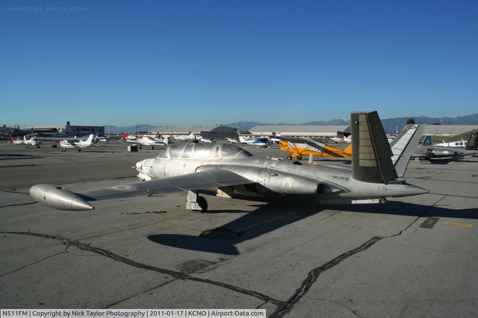 N511FM, 1966 Fouga CM-170 Magister C/N 511, 66 Fouga