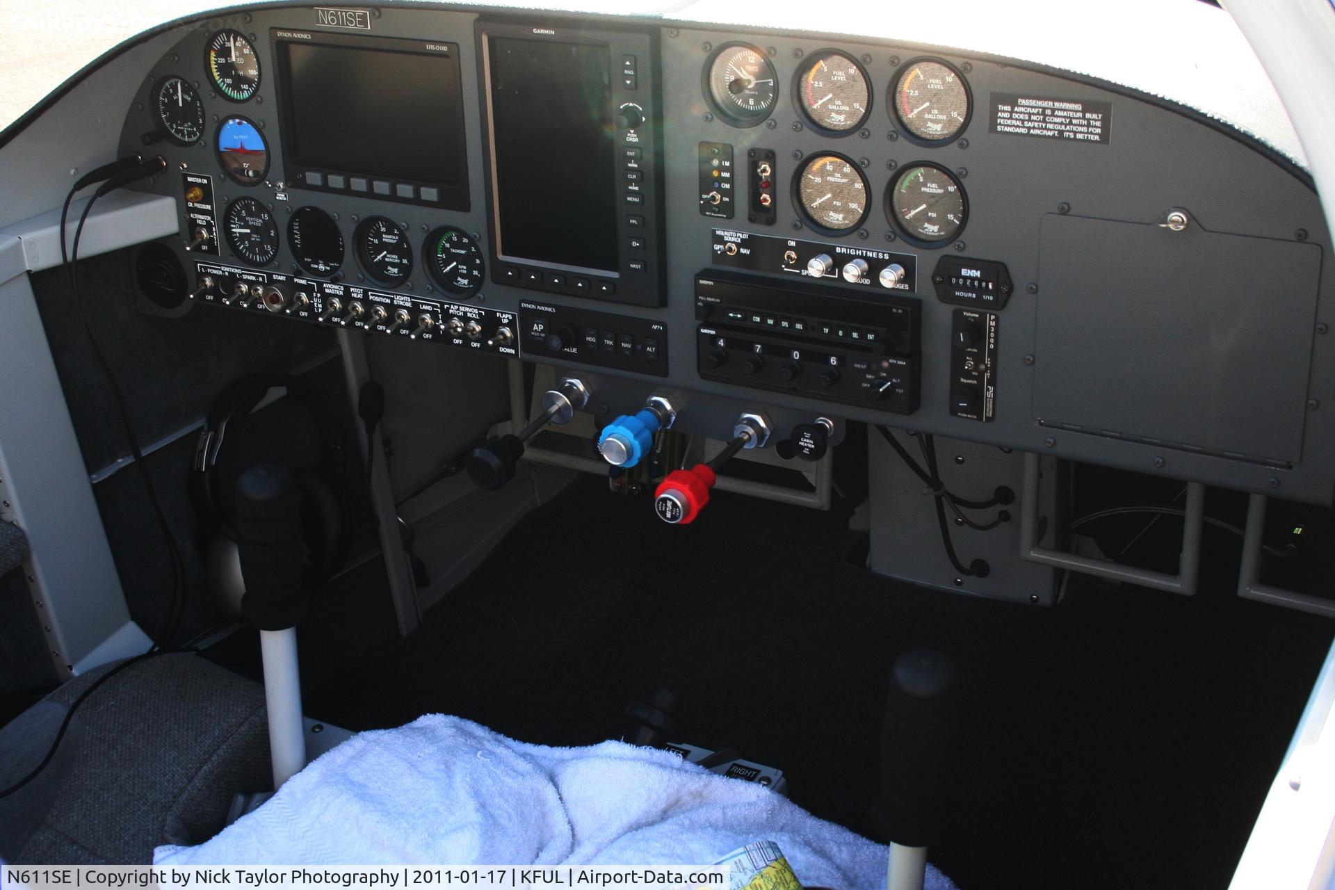 N611SE, 2009 Vans RV-7 C/N 72962, Visiting from IZA