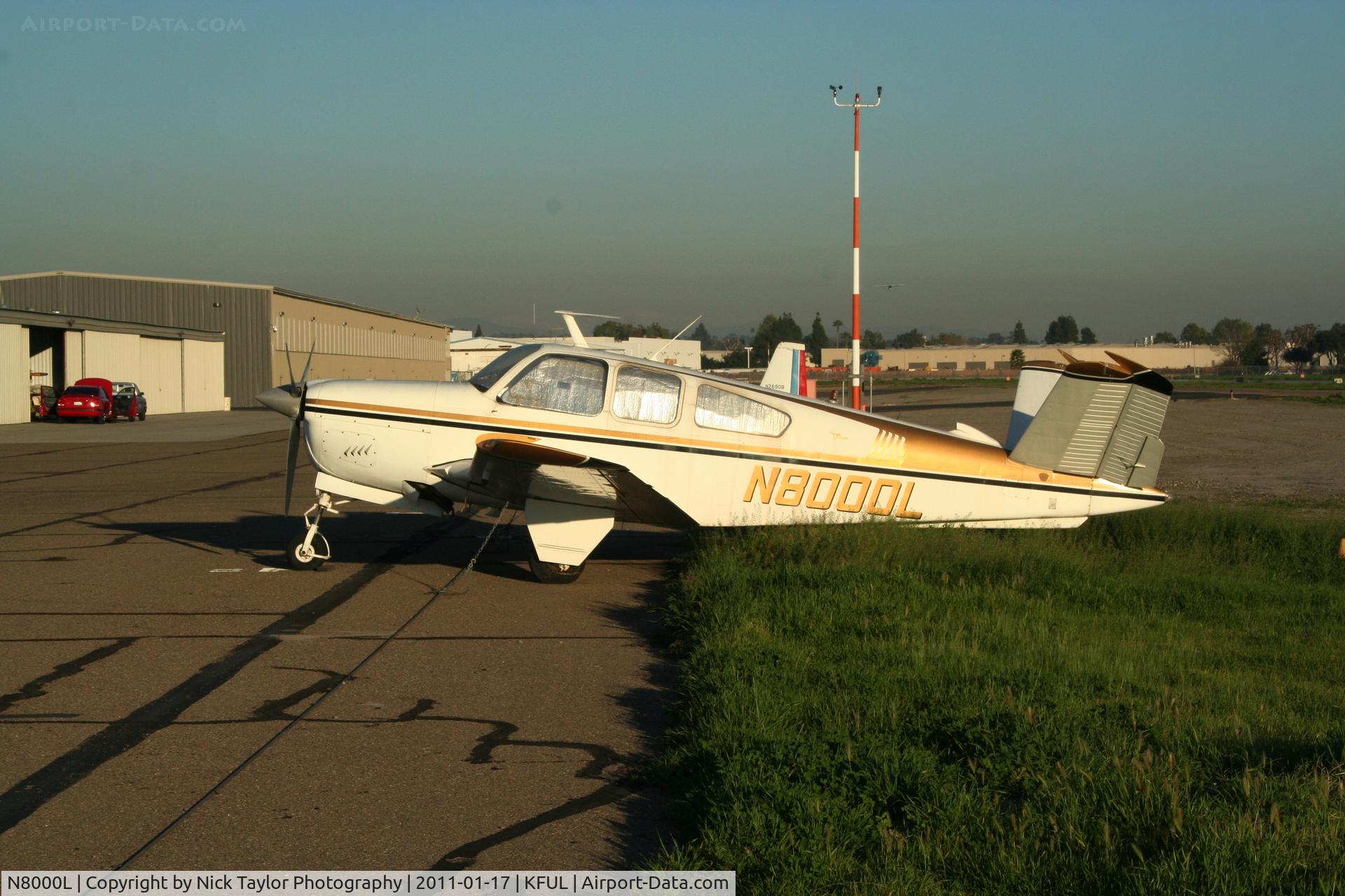 N8000L, 1965 Beech V35 Bonanza C/N D-8000, Sitting in the weeds saying Fly Me Fly Me