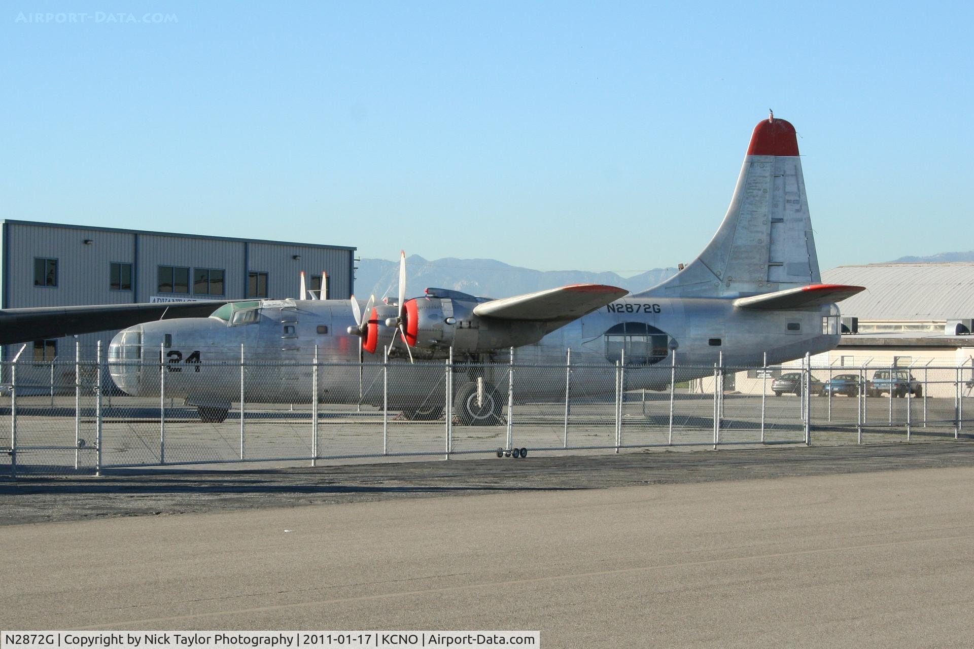 N2872G, 1945 Consolidated Vultee PB4Y-2 C/N 66300, At the Yanks air museum. ex-Hawkins and Powers air tanker

See scalefirebombers.com for more info