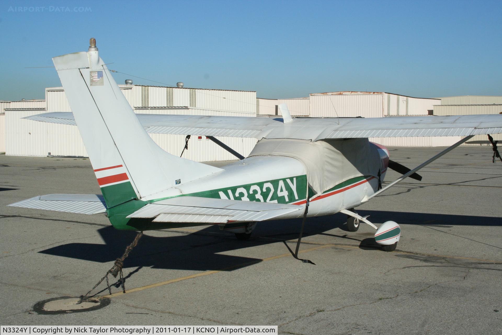 N3324Y, 1962 Cessna 182E Skylane C/N 18254324, 62' C-182E at Chino