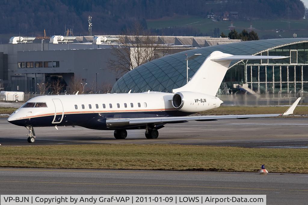 VP-BJN, 2007 Bombardier BD-700-1A11 Global 5000 C/N 9273, BD-700